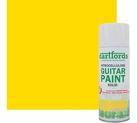dartfords Graffiti Yellow Nitrocellulose Guitar Paint 400ml Aerosol