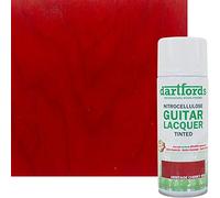 dartfords Heritage Cherry Red Nitrocellulose Guitar Lacquer - 400ml Aerosol