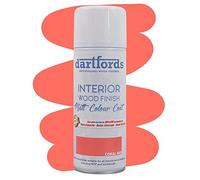dartfords Interior Furniture and Craft Matt Spray Paint - 400ml Aerosol, Coral Red