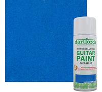 dartfords Lake Placid Blue Metallic Nitrocellulose Guitar Paint 400ml Aerosol