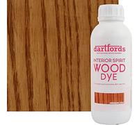 dartfords Medium Oak Interior Spirit Based Wood Dye - 1 litre Bottle