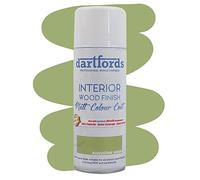 dartfords RF6169 Country Colours Interior Furniture and Craft Matt Spray Paint - 400ml Aerosol, Augustine Green