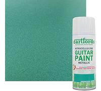 dartfords Sherwood Green Metallic Nitrocellulose Guitar Paint 400ml Aerosol