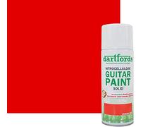 dartfords Union Red Nitrocellulose Guitar Paint 400ml Aerosol