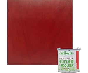 dartfords Wine Red Nitrocellulose Guitar Lacquer - 250ml Bottle