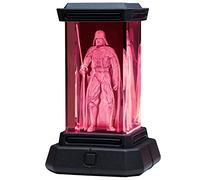 Darth Vader 3D Holographic Glass Light - Officially Licensed Star Wars Collectible LED Lamp, Star Wars Anakin Skywalker Merchandise Gifts and Desk Accessories | Paladone, Black