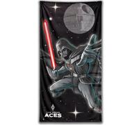Darth Vader Beach Towel for Kids - Star Wars WNBA Large Bath Towel Set | 54"x27" WNBA Las Vegas Aces Towel for Pool | Lightweight, Microfiber | Star Wars Darth Vader Room Decor for Kids Adults