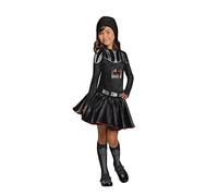 Darth Vader Girls Fancy Dress Star Wars Movie Book Week Day Childs Kids Costume - Large Ages 8 -10 Halloween