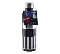 Darth Vader Lightsaber Metal Water Bottle - Officially Licensed Disney Star Wars Gift Vintage Collection, for Hot and Cold Beverages with Leakproof Lid, 500ml (17 fl oz) | Paladone