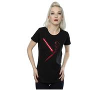 Darth Vader Shadow Cotton T-Shirt Star Wars Black XL