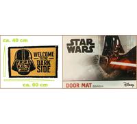 Darth Vader Star Wars Welcome to the Dark Side Doormat Coconut Mat 60x40 cm