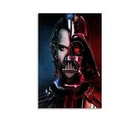 Darth Vader Waterproof Canvas Poster Wall Art HD UV Resistant Print Suitable for Living Rooms And Hallways And Makes A Great GiftUnframe-style08x12inch(20x30cm)