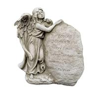 Darthome Angel Fairy Loving Memory Memorial Graveside Stone Garden Statue Ornament Gift