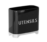 Darthome Black Utensil Holder Kitchen Storage Pot Caddy Rack Retro Americana Worktop Container