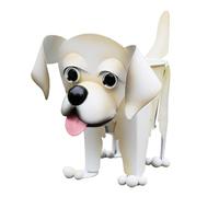 Darthome Labrador Nodding Dog Planter Metal Garden Plant Pot Cute Design Outdoor Ornament