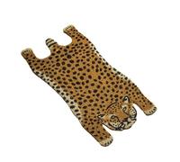 Darthome Large 75cm Cheetah Big Cat Coir Doormat Indoor Outdoor Front Boot Shoe Door Mat