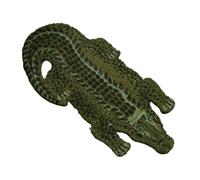 Darthome Large 78cm Green Crocodile Coir Doormat Indoor Outdoor Front Boot Shoe Door Mat