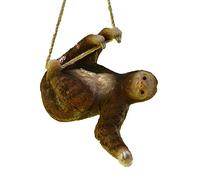 Darthome Ltd Hanging Sloth Sculpture Large Tree Outdoor Climbing Garden Tree Ornament Decor