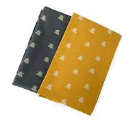 Darthome Ltd Ulster Weavers Bees Kitchen Cotton Hand Dry Tea Towel Double Oven Glove Pack Set