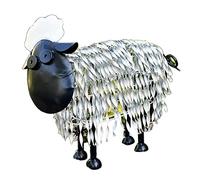 Darthome Metal Garden Sheep 50cm Outdoor White Lamb Animal Art Statue Ornament Sculpture
