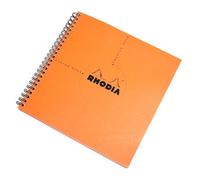 Darthome Pack Of 3 Rhodia Reverse 5/5 Square Grid A5+ Spiral Paper Note Pad Art Maths Design Book