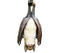 Darthome Resin Hanging Bat On Rope Home Novelty Garden Tree Ornament Statue Sculpture New