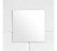 Darthome Set of 24 Glass Mirror Tiles 20 x 20cm Square Self Adhesive Stick On Panels DIY (24)