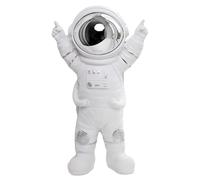 Darthome Standing Astronaut Figure White Resin Novelty Spaceman Top Of The World Ornament