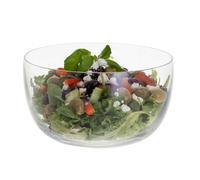 Dartington Crystal Anna Large Bowl | Large 20cm Wide Serving Bowl | Salad Bowl | Dessert Bowl | Fruit Bowl