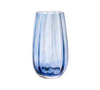 Dartington Crystal - Artisan Vase (Iron Blue, Dewdrop)