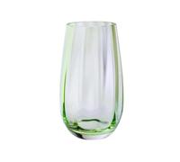 Dartington Crystal - Artisan Vase (Moss Green, Dewdrop)