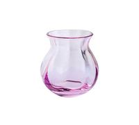 Dartington Crystal - Artisan Vase (Pink, Round)