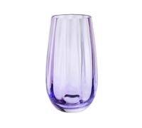 Dartington Crystal - Artisan Vase (Violet, Dewdrop)