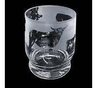Dartington Crystal Aspect Tumbler Highland Cattle, 100 mm (H) 35 CL