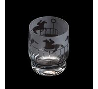 Dartington Crystal Aspect Tumbler Horse Racing, 100 mm (H) 35 CL