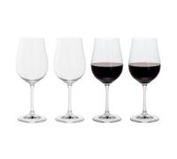 Dartington Crystal Bliss Red Wine Glasses | Set of 4 Glasses | Elegant Glassware for Red Wine, Dinner Parties & Everyday Use