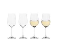 Dartington Crystal Bliss White Wine Glasses | Set of 4 Glasses | Elegant Glassware for White Wine, Entertaining & Everyday Use
