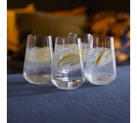 Dartington Crystal Cheers! Optic Tall Tumbler, Set of 4