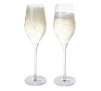 Dartington Crystal Clear Prosecco Pair of Glasses Height:- 24.5cm Capacity:- 26 cl Gift Box