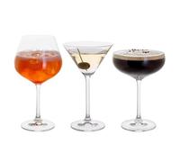 Dartington Crystal Cocktail Hour, Set of 3