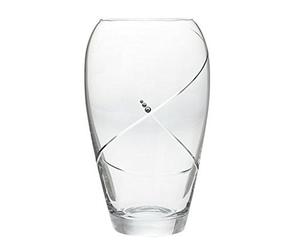 Dartington Crystal - Eden - Barrel Vase - Medium