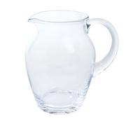 Dartington Crystal Flower Garden Blossom Jug, Single | A Multi-Function jug and vase That Will House a Large Bunch of Blooms | 210mm | Hand Made in Quality Clear Glass | Perfect for Entertaining