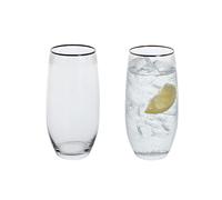 Dartington Crystal Gatsby Highball Pair