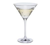 Dartington Crystal Glitz Single Martini Glass | Embellished with Crystals | Gift for All Occasions