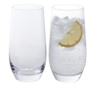 Dartington Crystal Highball Glasses Wine & Bar Collection 2 Pack Boxed 450ml