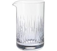 Dartington Crystal Limelight Mitre Jug, Single | Limelight Mitre Jug | 146mm | 60cl | A Striking Vertical Cut Design Wraps Around Contemporary Style Cocktail jug | Gift for Family or Friends