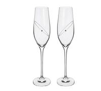 Dartington Crystal ST2663/5/CL/N/P Clear Flute - Celebration Glitz Flutes