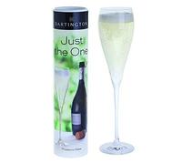 Dartington Crystal ST3180/2 - Just The One - Crystal Prosecco Glass, 8 x 8 x 23 cm, 345 ml