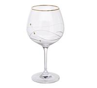 Dartington Crystal ST334013 Glitz Gold Copa Single Glass
