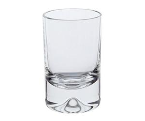 Dartington Crystal TU10/3/P - Dimple Crystal Shot Glass, Set of 2, 10x19.2x8 cm